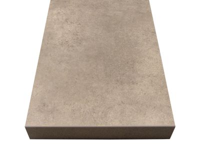Plan de travail aggloméré hydrofuge stratifié effet béton - 28 x 610 x 1850 mm - AJ TIMBER