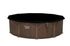 Piscine hors sol ronde tubulaire imitation bois Ø 490 cm hauteur 130 cm - BESTWAY