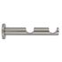 Support ouvert double en métal diam 20-28 mm Finition Chromé mat - MOBOIS