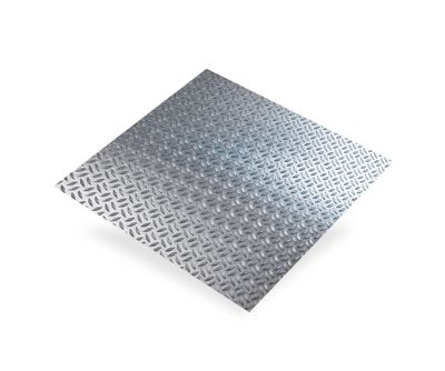Tôle aluminium grain de riz 500 x 250 mm épaisseur 1,2 mm CQFD