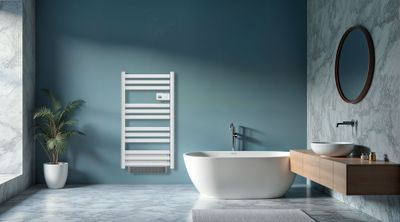 Sèche-serviettes 500+1000 W soufflerie Cosmo THOMSON