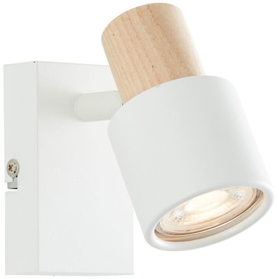 Spot mural GU10 10W blanc - Pini BRILLIANT