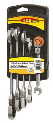 Clés mixtes articulées par 5 - RONDY