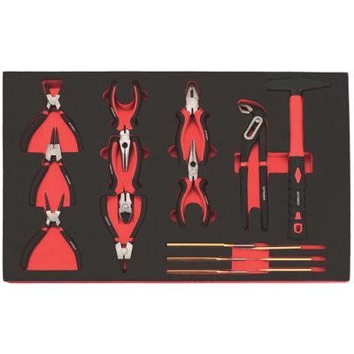 Servante 3 tiroirs 117 outils AUTOBEST