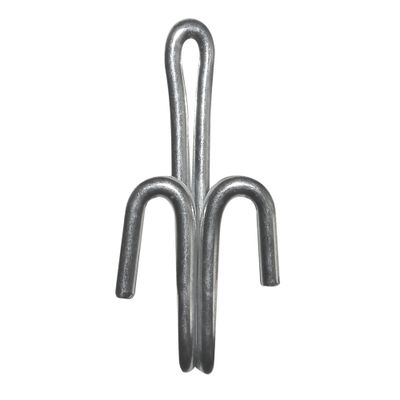 Agrafe fleur de lys en métal Finition Acier par 20 - MOBOIS