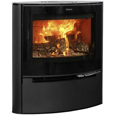 Poêle à bois 6.5 kW ADURO 15 LUX 7 étoiles flammes vertes, Livraison à domicile incluse - ADURO