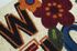 Tapis coco blanchi Welcome Flower 40 x 60 cm - ID HOME