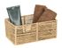 Corbeille de salle de bains beige Meria S - WENKO