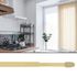Tringle de vitrage plate extensible en métal de 50 à 80 cm Finition Doré par 2 - MOBOIS