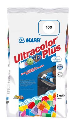 Joint de carrelage ULTRACOLOR 100 blanc 5 kg MAPEI