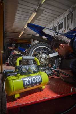 Compresseur gonfleur sans fil ONE+ R18AC-0 (Solo) - RYOBI