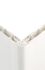 Profil d'angle interne ou externe PVC blanc lambris épaisseur 5 à 8 mm - longueur 2600 mm - GROSFILLEX