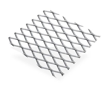 Tôle aluminium brut métal déployé 250 x 500 mm épaisseur 0,8mm CQFD