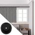 Naissance entre mur en métal diam 20 mm Finition Noir mat par 2 - MOBOIS