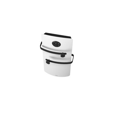 Sèche-serviettes soufflant à inertie sèche connecté ANURI 2 1200W blanc - NOIROT