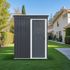 Abri de jardin en métal avec toit monopente 1,96 m², Livraison à domicile incluse - HABRITA