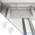 Glisseur pour rail 14 x 8 mm en PVC Finition Blanc par 10 - MOBOIS