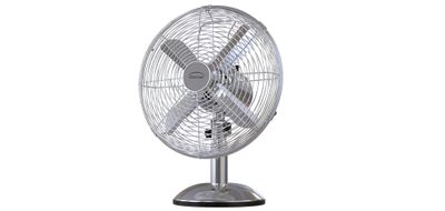 Ventilateur de table métal chromé Ø 30 cm 35 W - DOMAIR