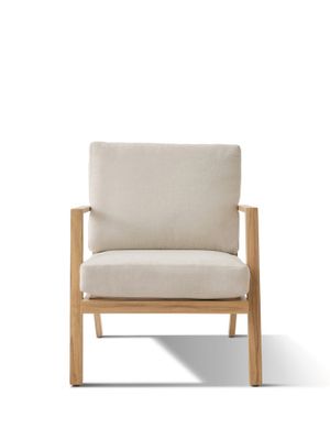 Salon de jardin IBIZA aluminium beige 4 places - BOCARNEA