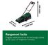 Tondeuse de jardin à batterie 18 V ROTAK largeur de coupe 32 cm BOSCH