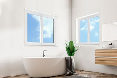 Fenêtre PVC 2 vantaux hauteur 115 x  largeur 140 cm