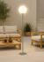 Lampadaire rechargeable LED 150 cm kaki IP54 530 lumens RGBW - XANLITE