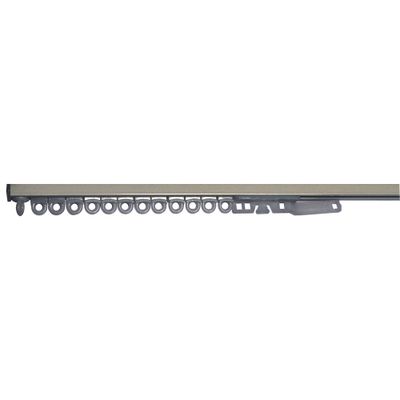 Profil en aluminium monté sans tirage 3 m Finition Argent - MOBOIS