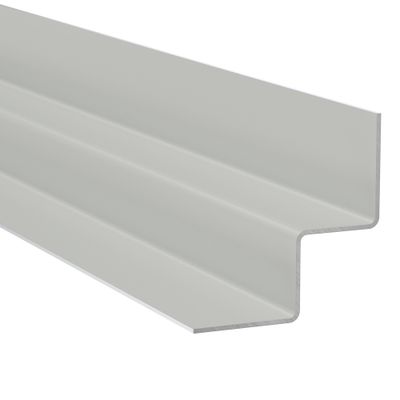 Profilé d'angle rentrant alu bardage Hardie Plank brume - longueur 3000 mm - JAMES HARDIE