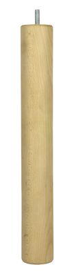 Pied de lit rond bois diamètre 50 x 360 mm CIME