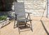 Fauteuil de jardin multipositions  graphite/gris AVILA - PROLOISIRS Livraison à domicile incluse