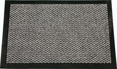 Paillasson absorbant et anti-poussière Cahors gris 40 x 60 cm - ID HOME