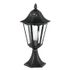 Borne extérieur E27 47cm Navedo noir IP44 60W -  EGLO