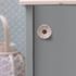 Bouton de meuble bois fleur diamètre 44 mm REI