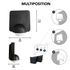 Détecteur de mouvement infrarouge noir multi-pose IP54 - TIBELEC