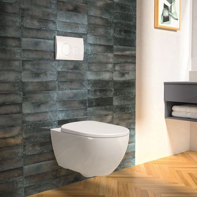 Pack WC suspendu sans bride G-700 Turboflush V2 - GEBERIT