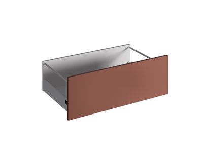 Façade tiroir pour meuble de cuisine Lotus Terracotta 27,6 x 80 cm OFITRES