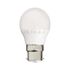 Ampoule LED sphérique B22 opaque 5W = 470 lumens  blanc chaud - XANLITE