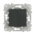 Double bouton poussoir anthracite  - Unica SCHNEIDER ELECTRIC