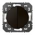 Double poussoir 6 A noir Dooxie LEGRAND