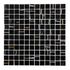 Mosaïque sol/mur intérieur effet marbre noir listels doré EVANS 29,7 x 29,7 cm vendu à l'unité SAS MAT INTER