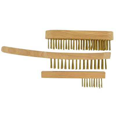 Jeu de 3 brosses à main en acier TIVOLY