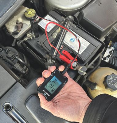 Testeur de batterie 12/24V pour voiture, bateau, moto - TIBELEC