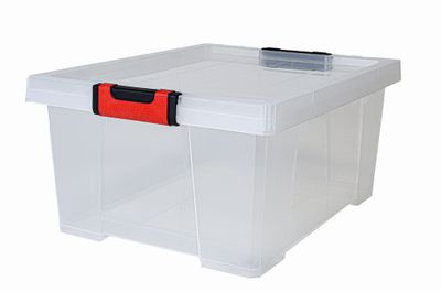 Bac de rangement 30 L CLIPSTOCK 49,4 x 38,8 x 23 cm EDA