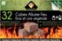 Allume-feu en cubes par 32 - CHEMINETT
