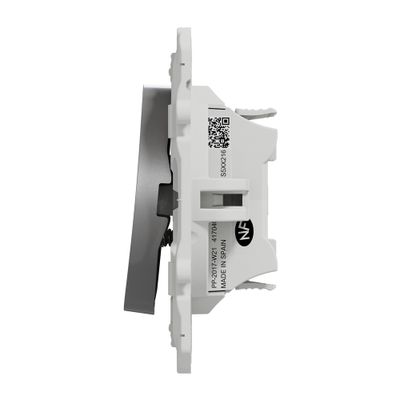 Double bouton poussoir aluminium - Odace 2011 SCHNEIDER ELECTRIC