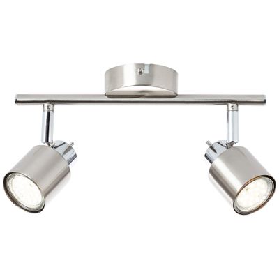 Réglette ANDRES GU10 2x10W aluminium - BRILLIANT