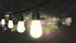Guirlande lumineuse extérieur solaire LED 7,7m Stelar noir IP44 40 lumens blanc chaud - ARLUX