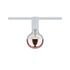 Spot sur rail blanc/ métal 20W E27 SOCKET URAIL PAULMANN