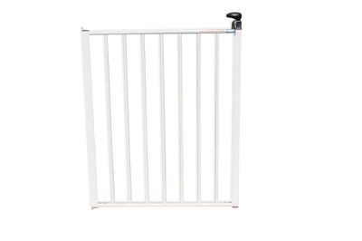 Portillon de piscine à barreaux en aluminium blanc 1,10 m - HOMALU
