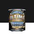 Peinture fer extérieur ultima noir mat 2,5 L - HAMMERITE